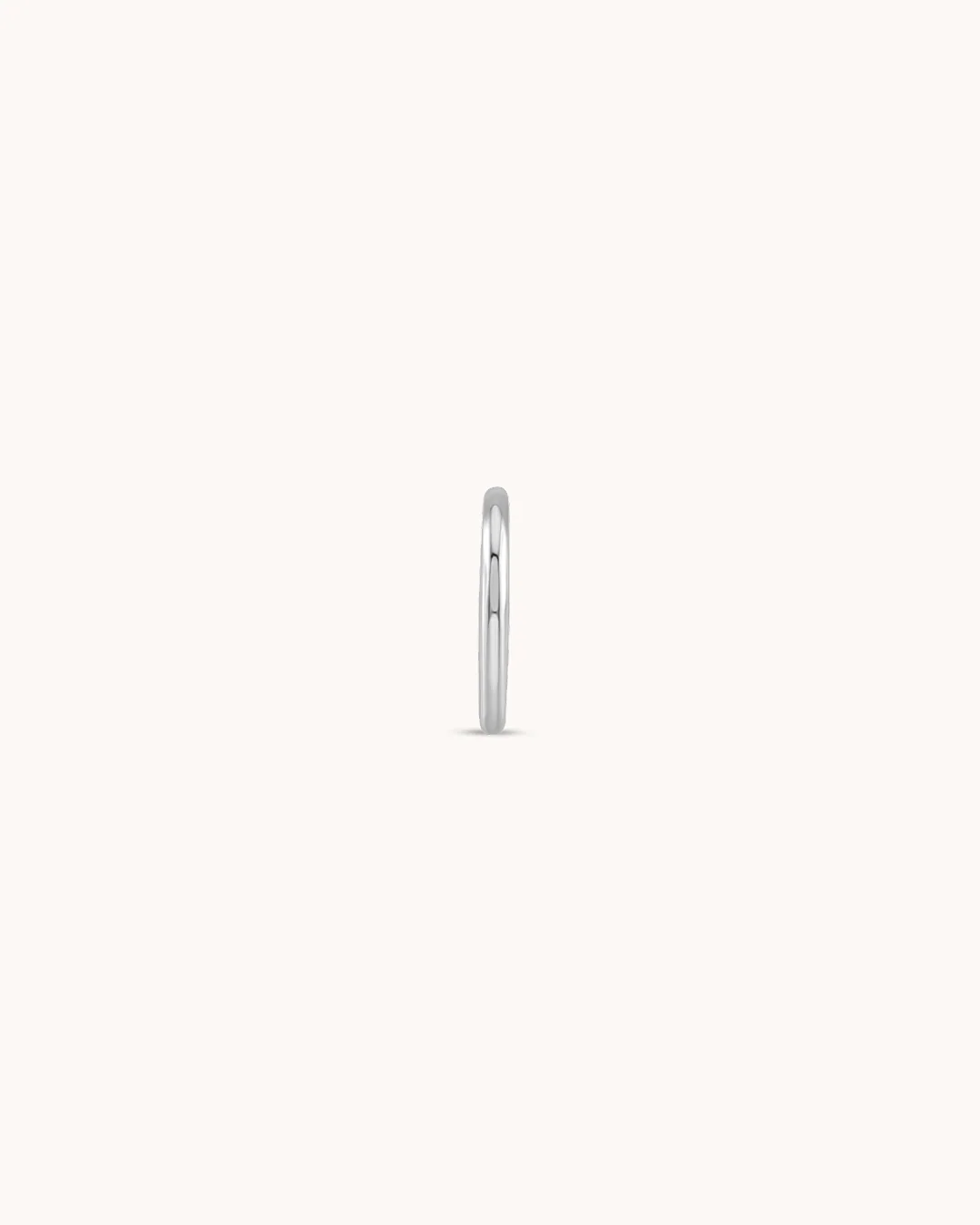 Seamless Hoop In Platinum - Image 3