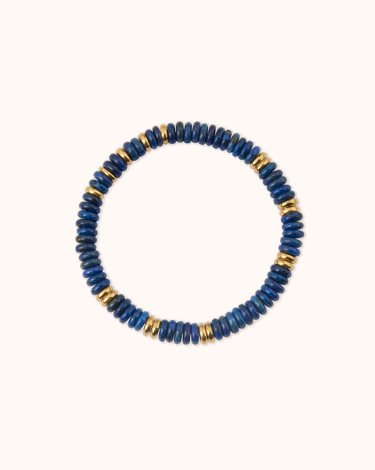Semi-Precious Beaded Bracelet in Blue