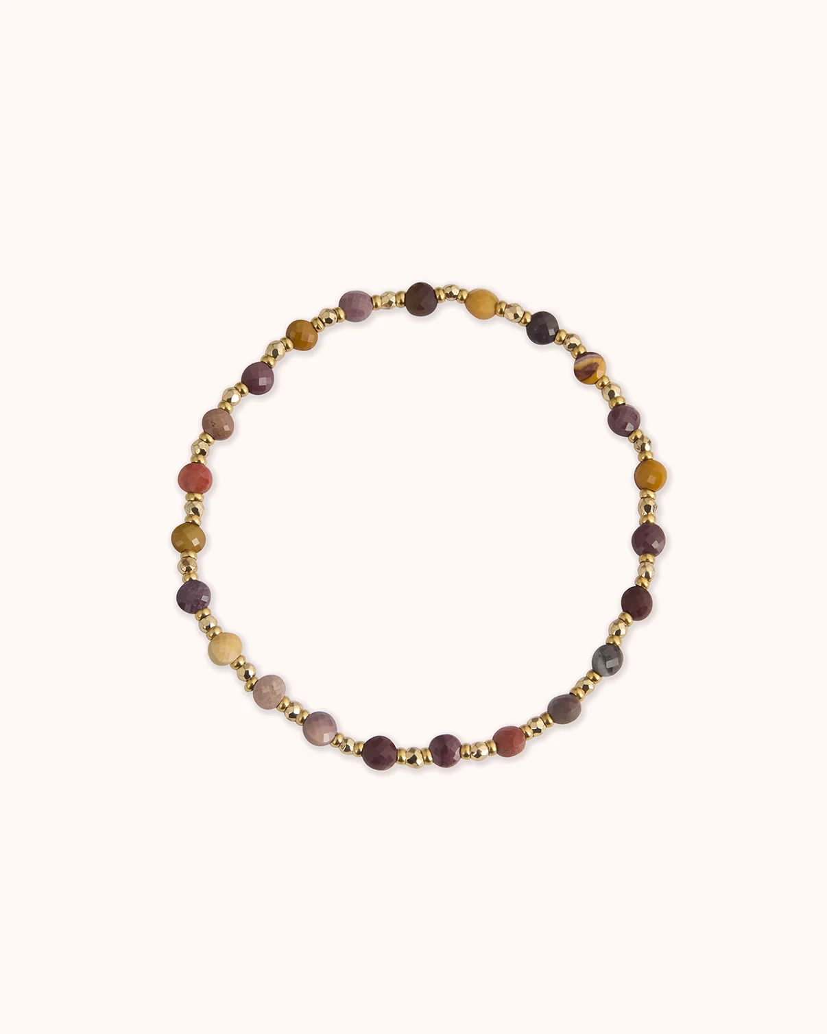Waterproof Beaded Bracelet in Brown