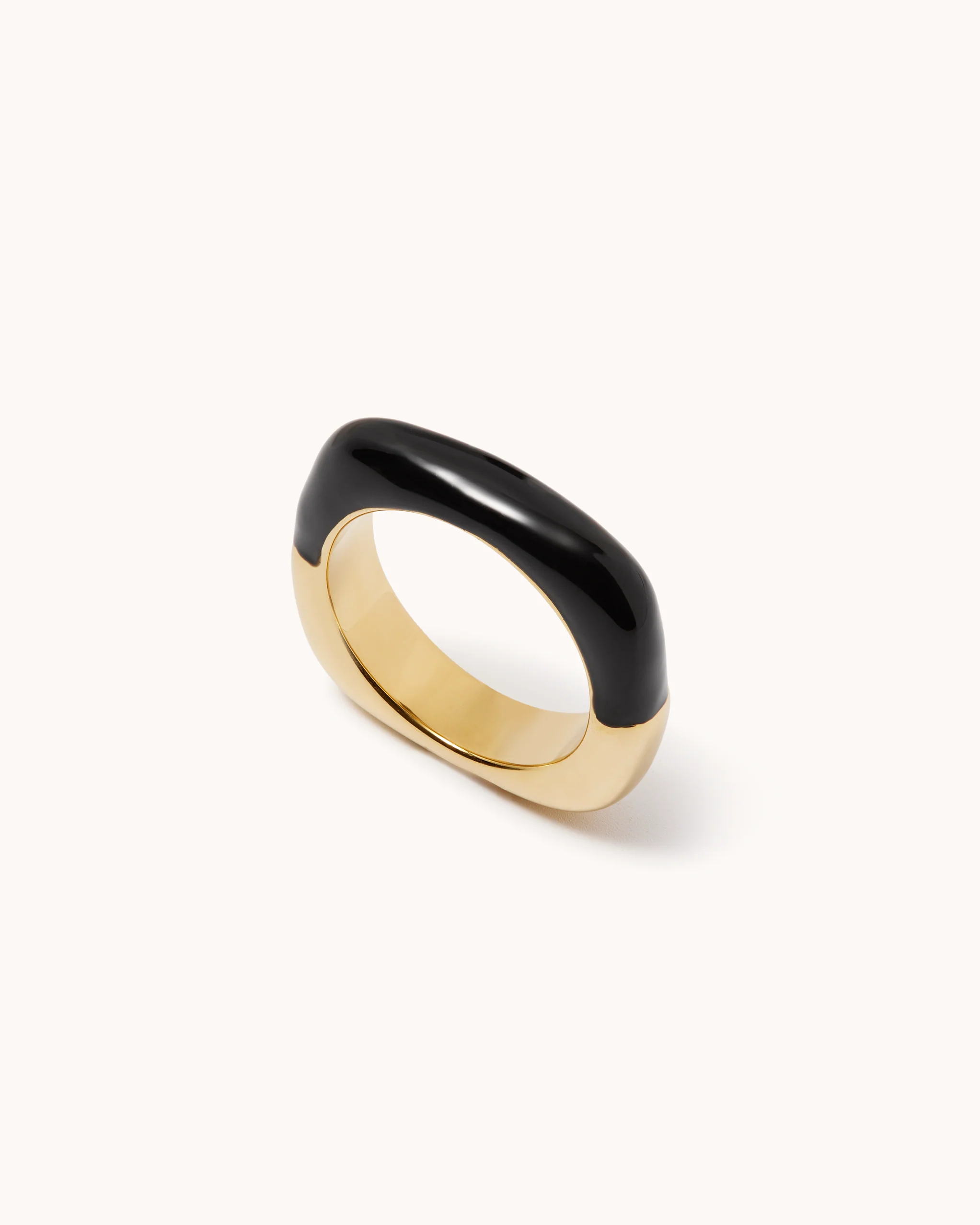 Square Enamel Ring - Image 3