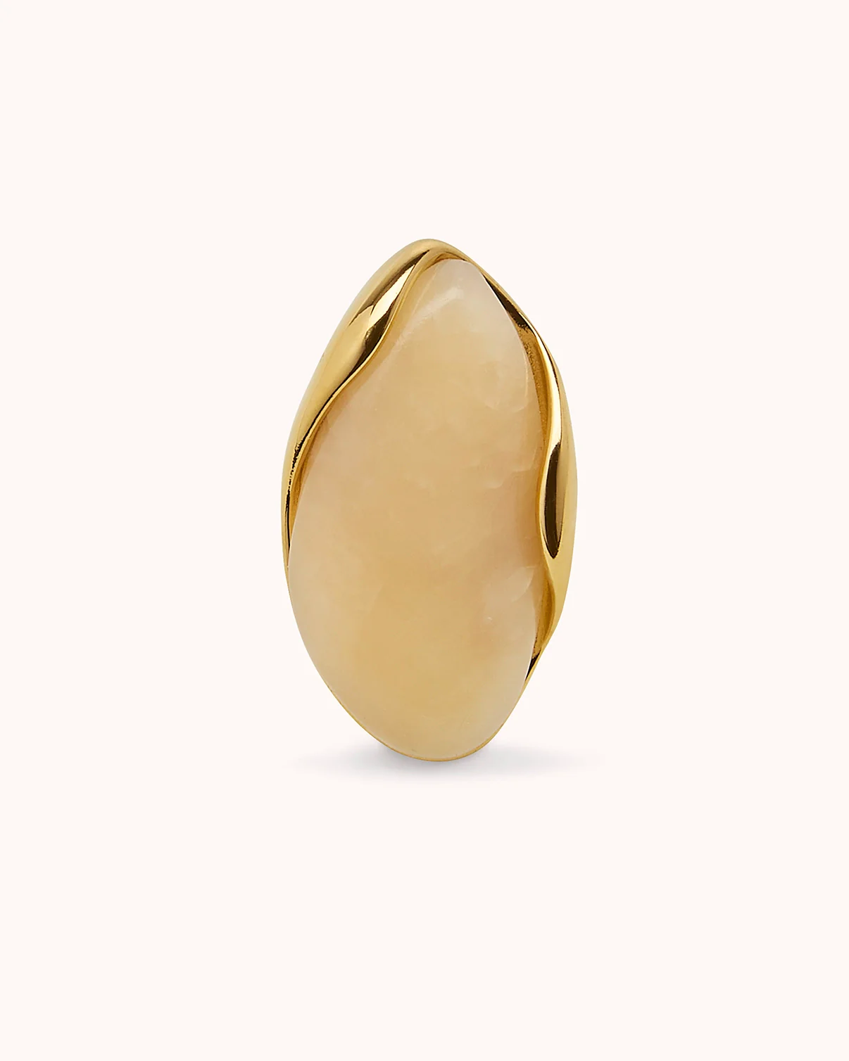 Semi-Precious Ring in Cream