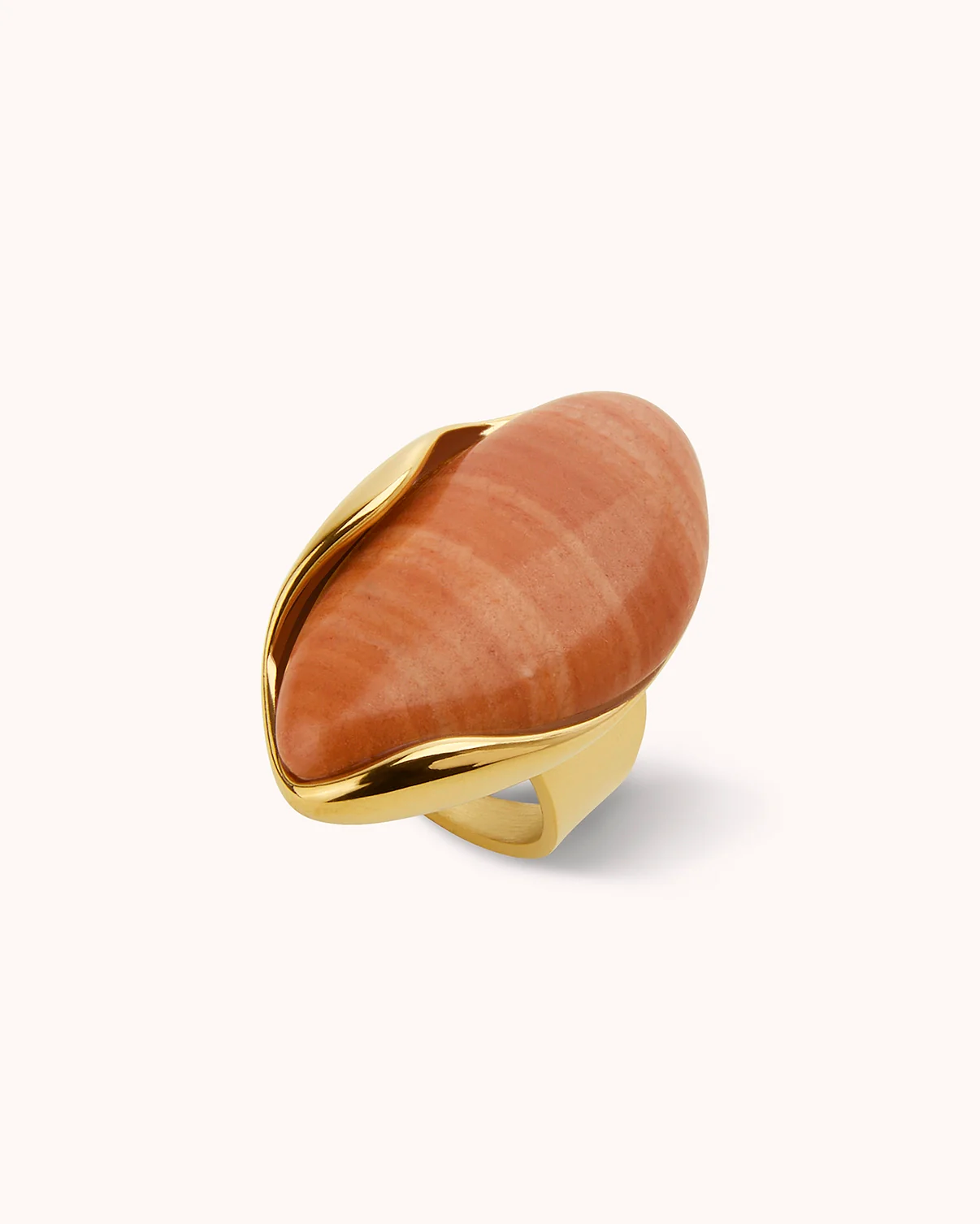 Semi-Precious Ring in Brown - Image 3