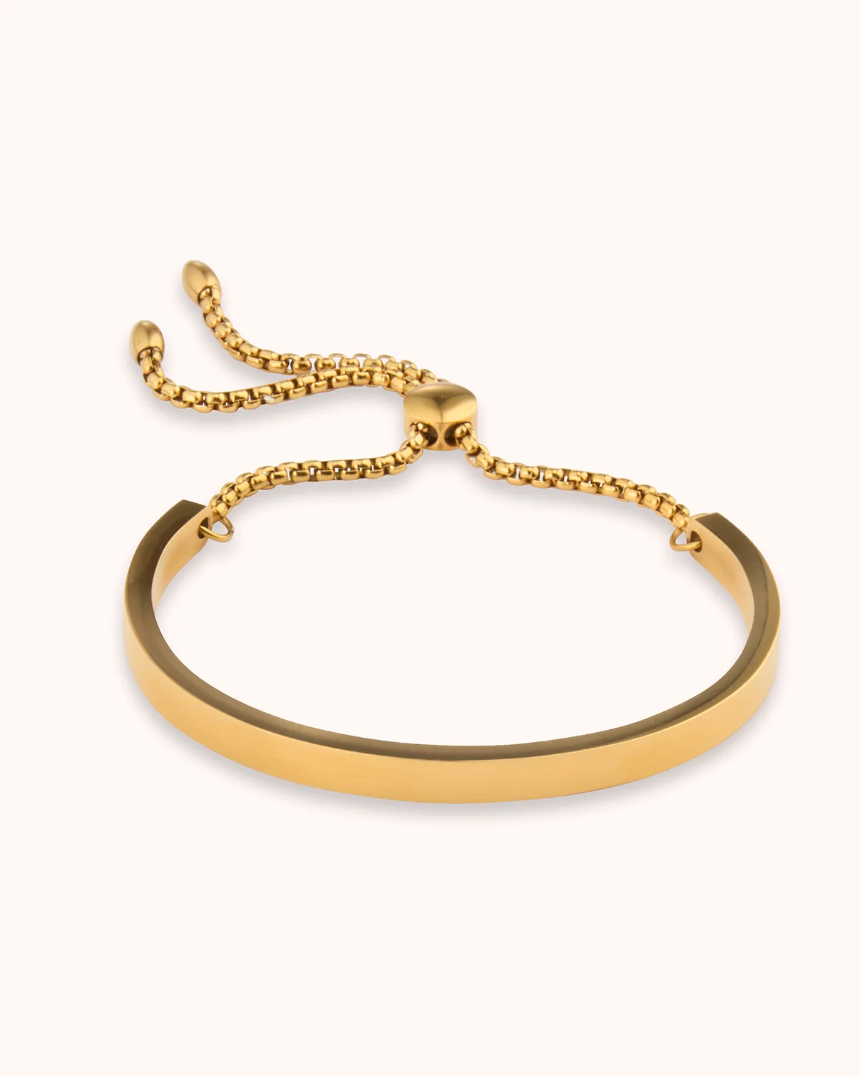 Adjustable Bangle in Gold - Image 4