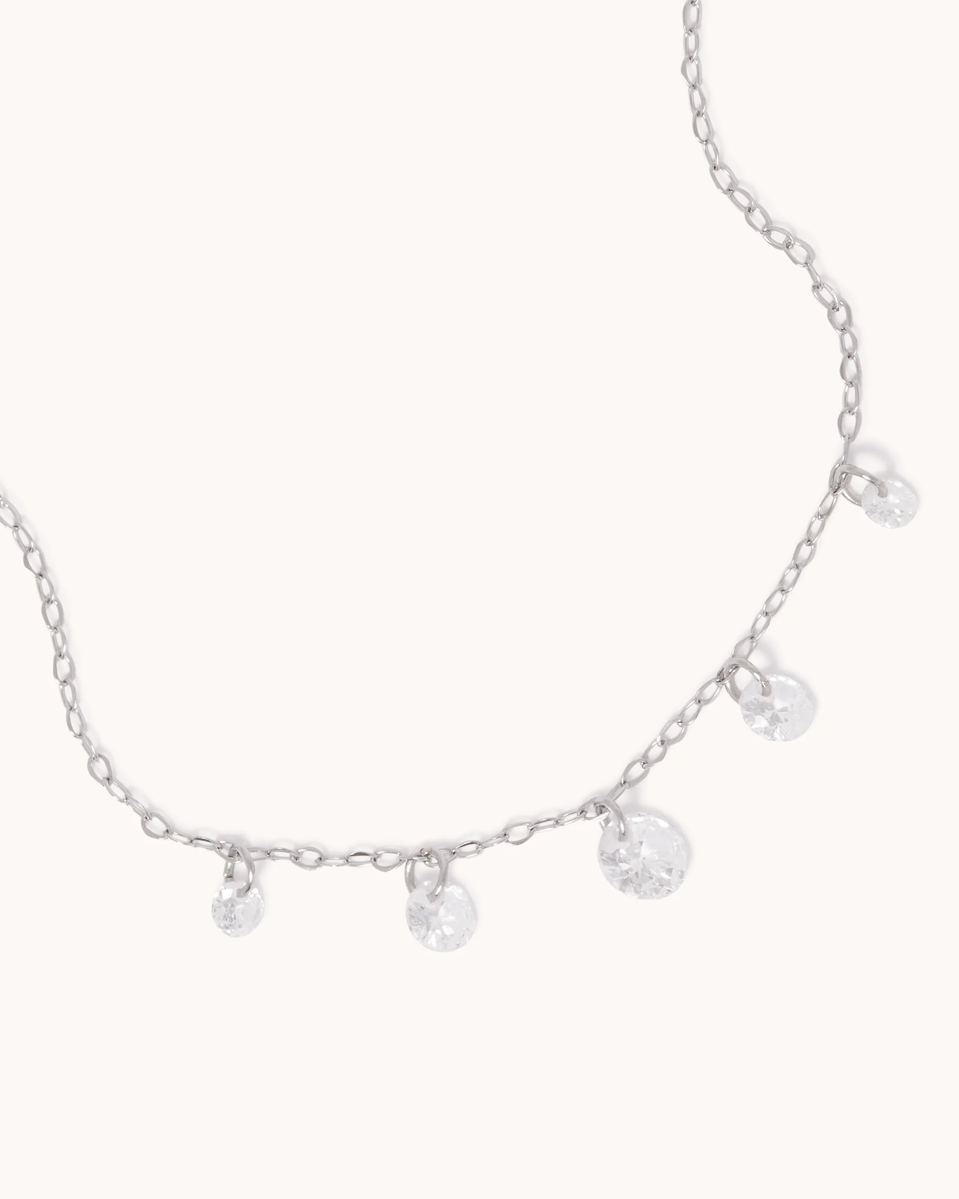 Multi Cubic Zirconia Necklace - Image 3