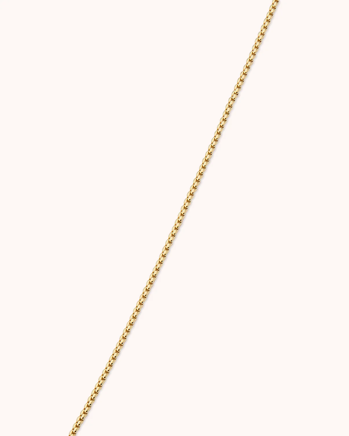 Thin Chain Necklace in Gold - Image 3