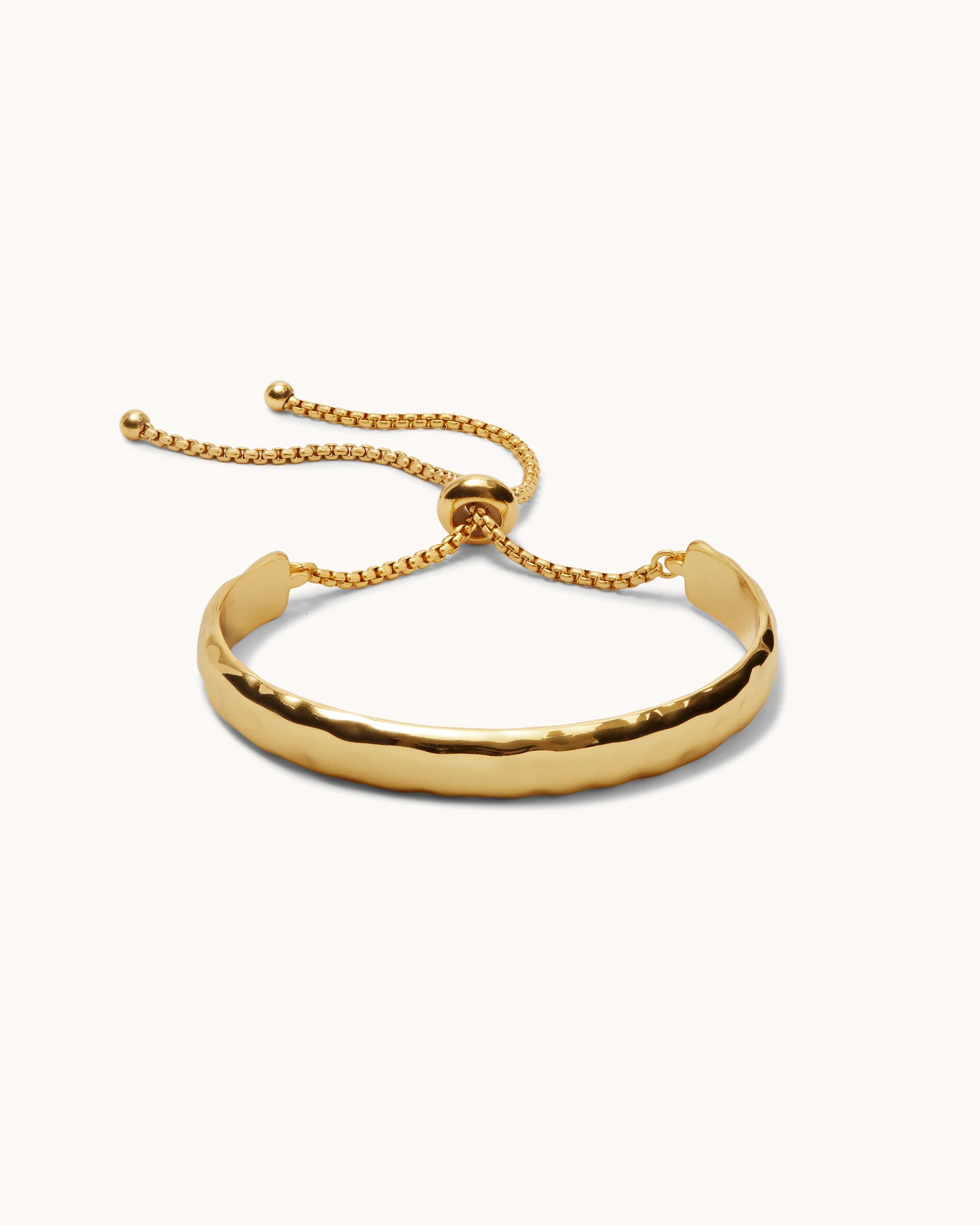 Half Cuff Toggle Bracelet in Gold - Image 2