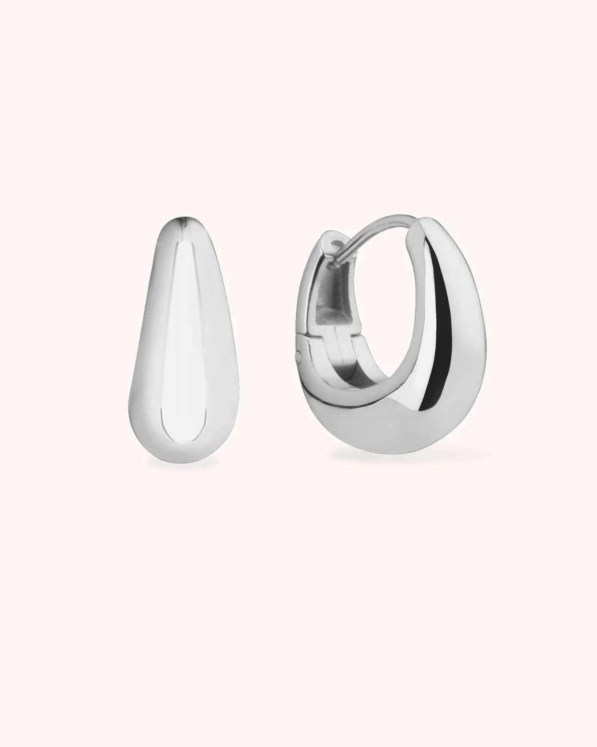 Thin and Thick Seamless Huggies in Silver