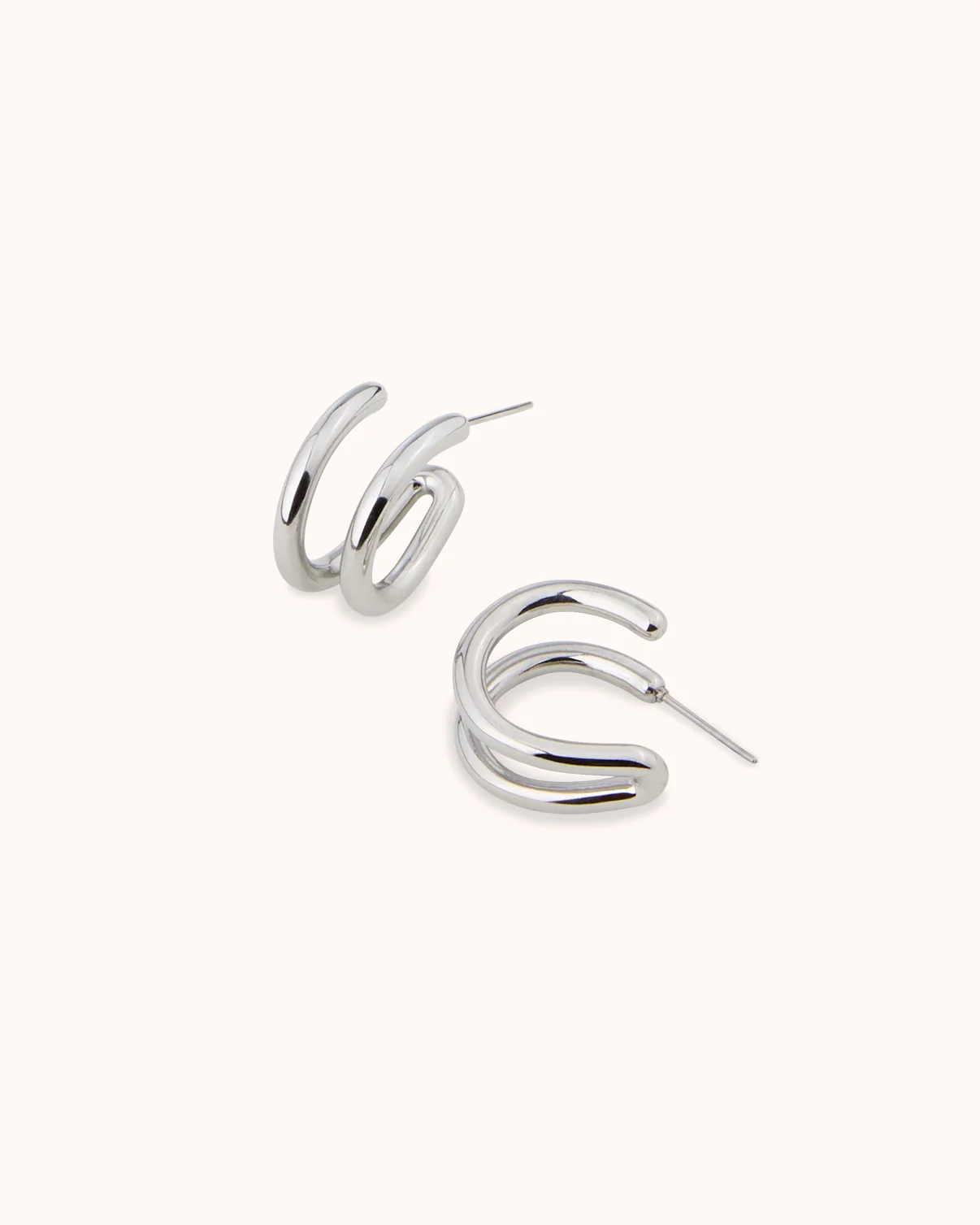 Cuff Studs in Silver - Image 3