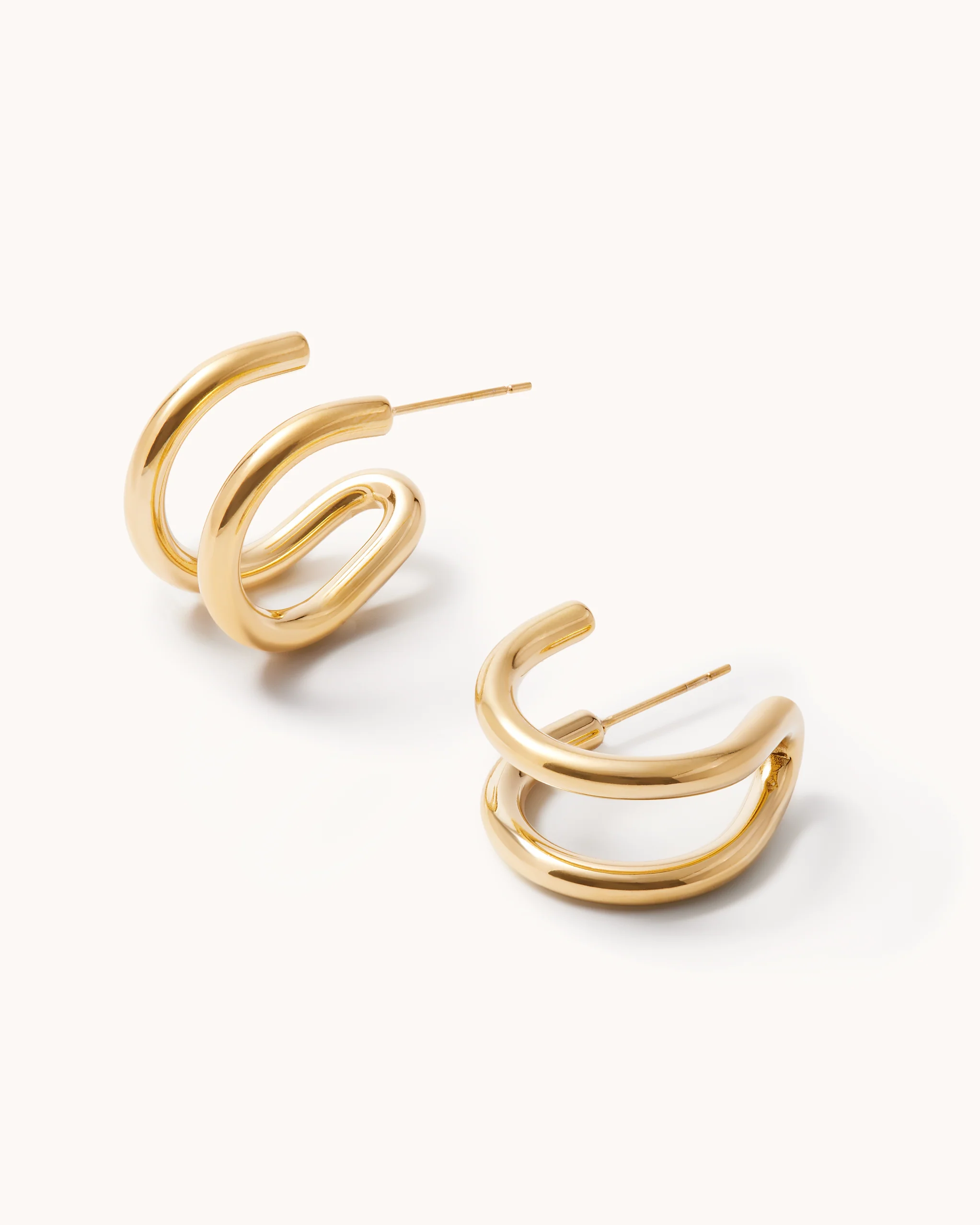 Cuff Studs in Gold - Image 3