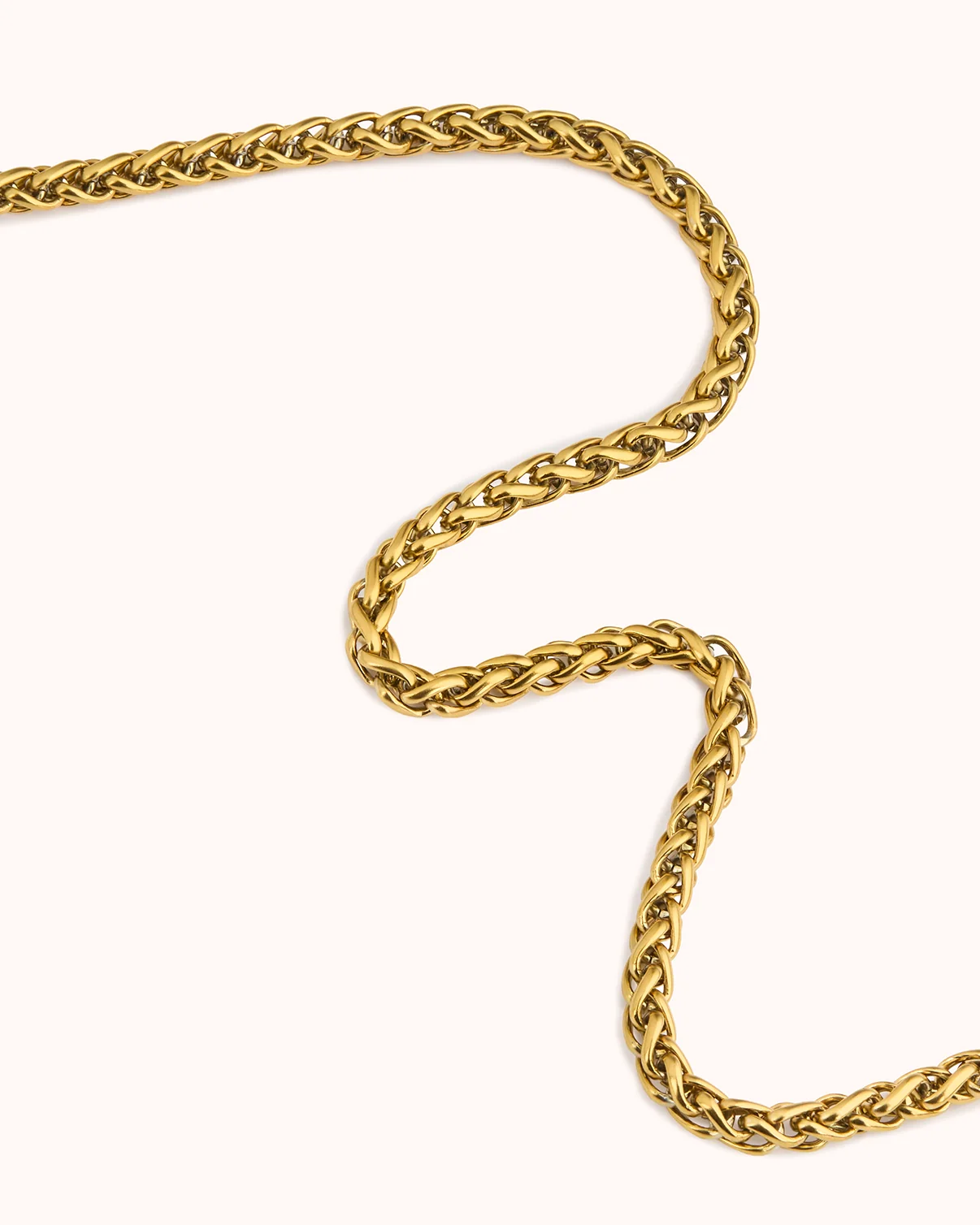 Waterproof Thick Chain Necklace in Gold - Image 3