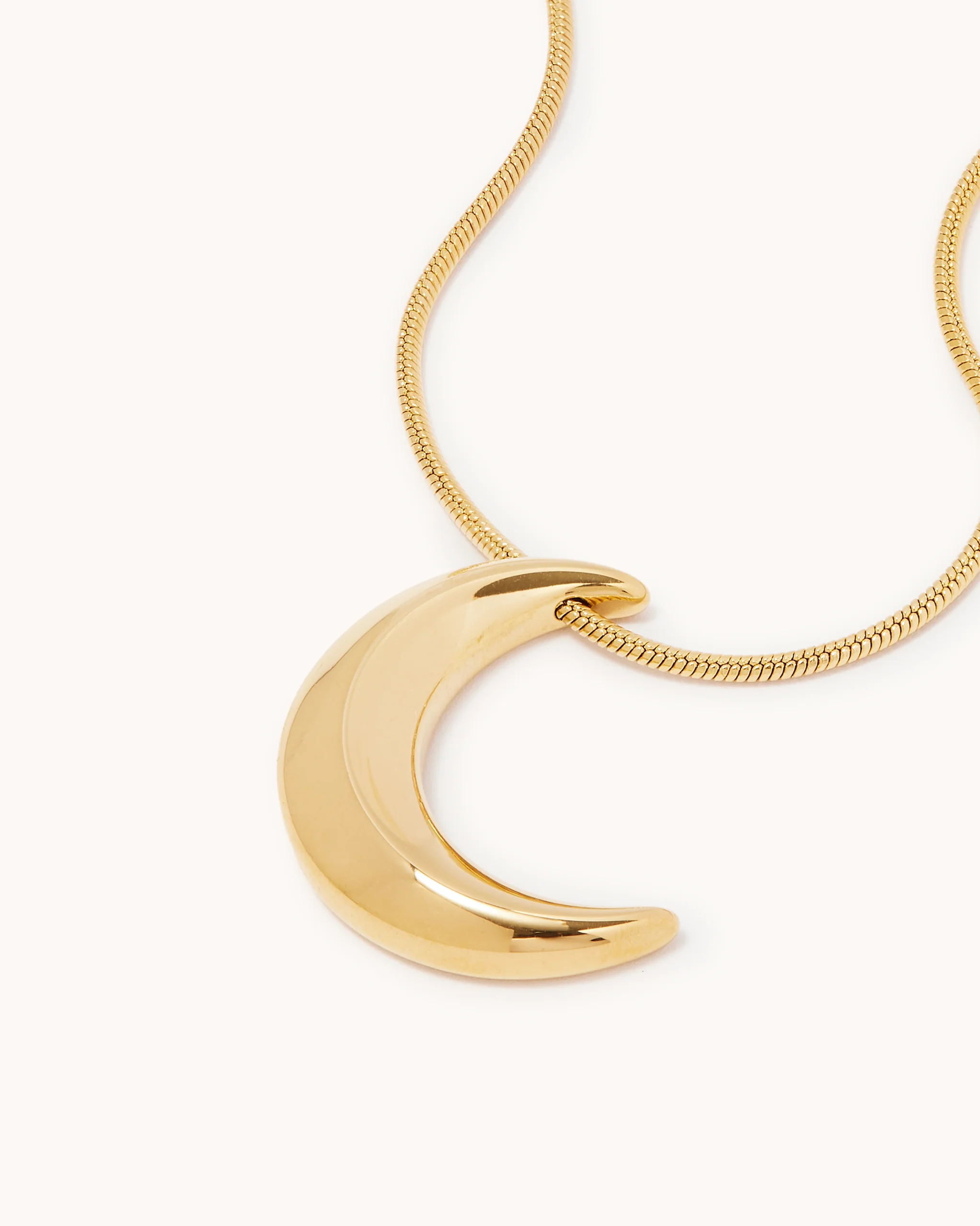 Moon Pendant Necklace - Image 3
