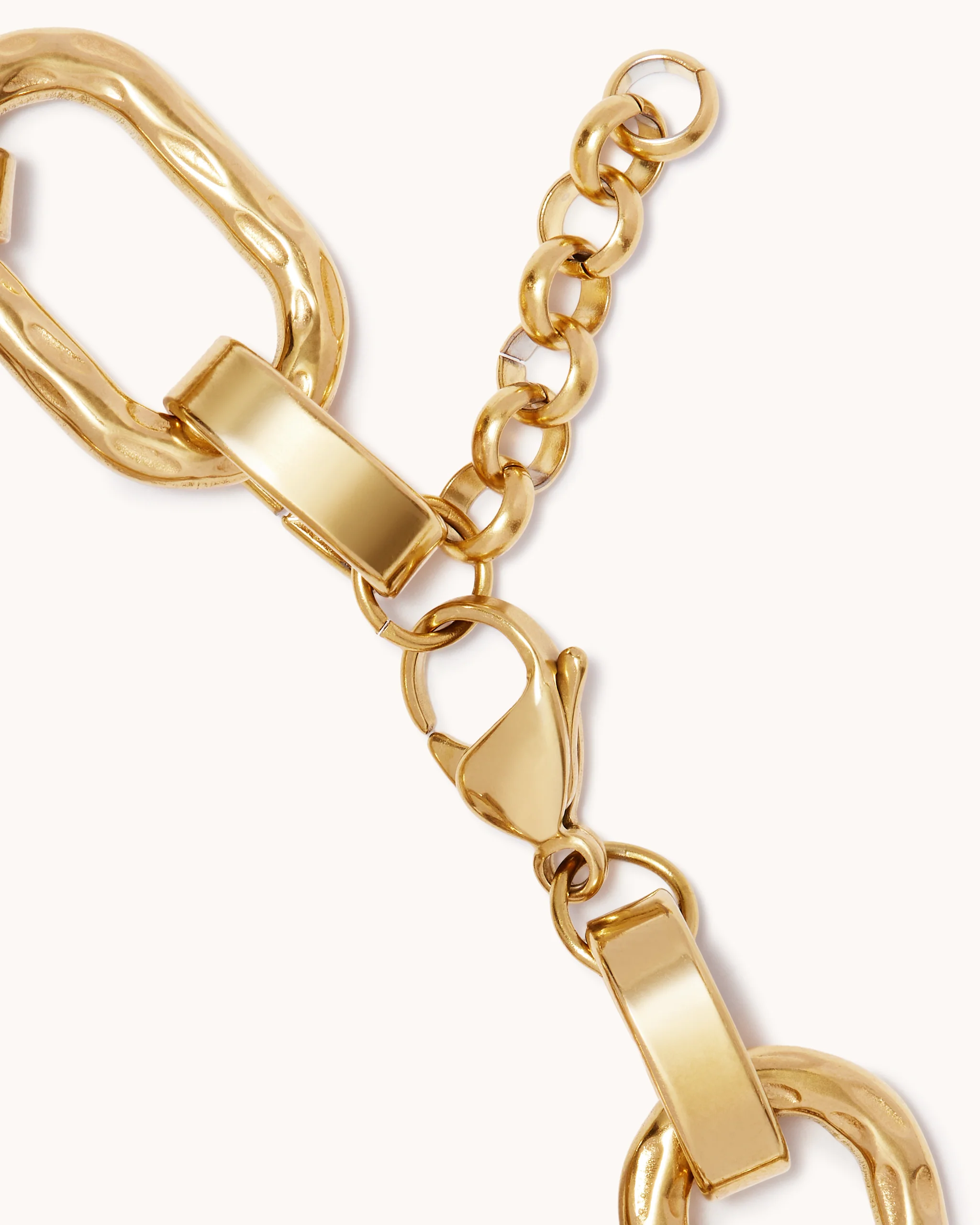 Chunky Oval Chain Bracelet - Image 4