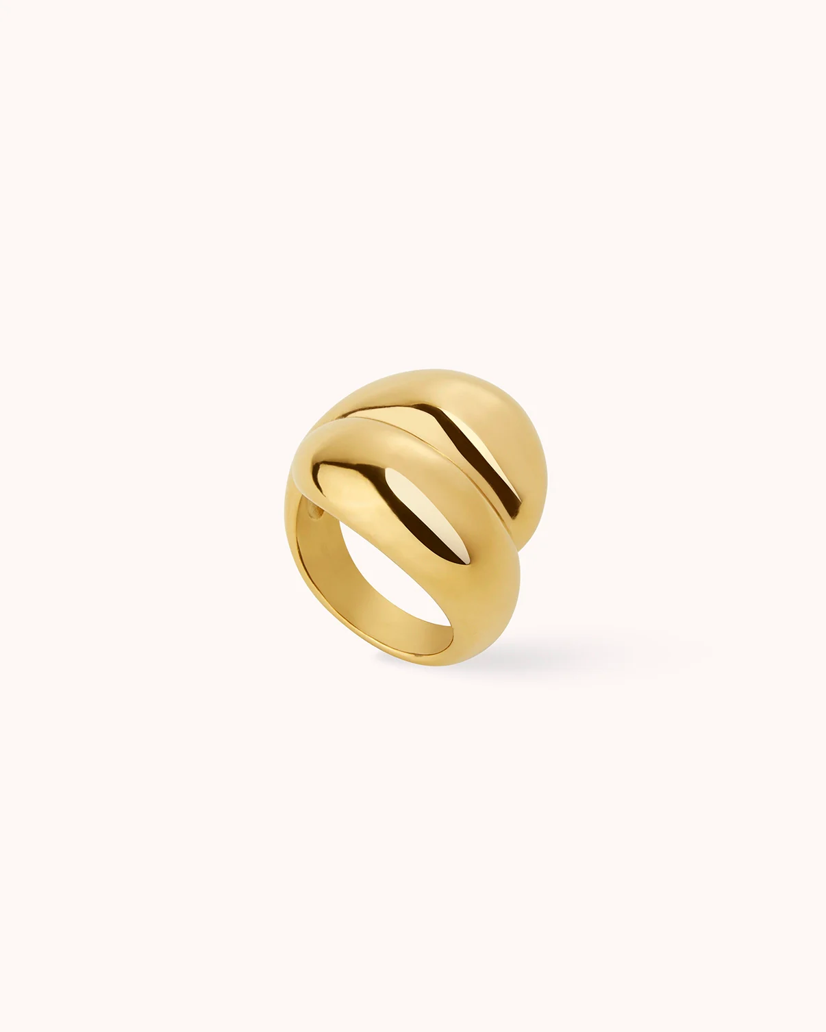 Waterproof Bubble Wrap Ring in Gold - Image 3