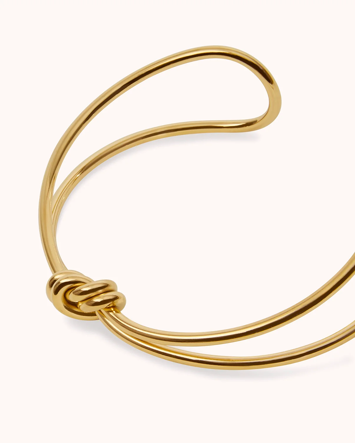 Waterproof Knot Cuff in Gold - Image 3