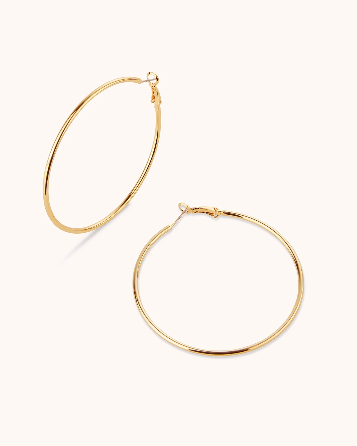 Large Hoops in Gold - Image 3