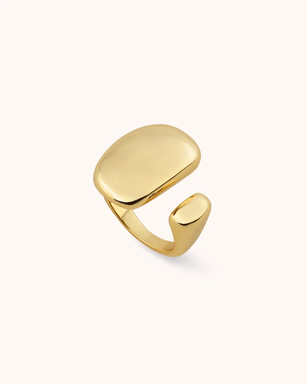 Pebble Wrap Ring in Gold - Image 3