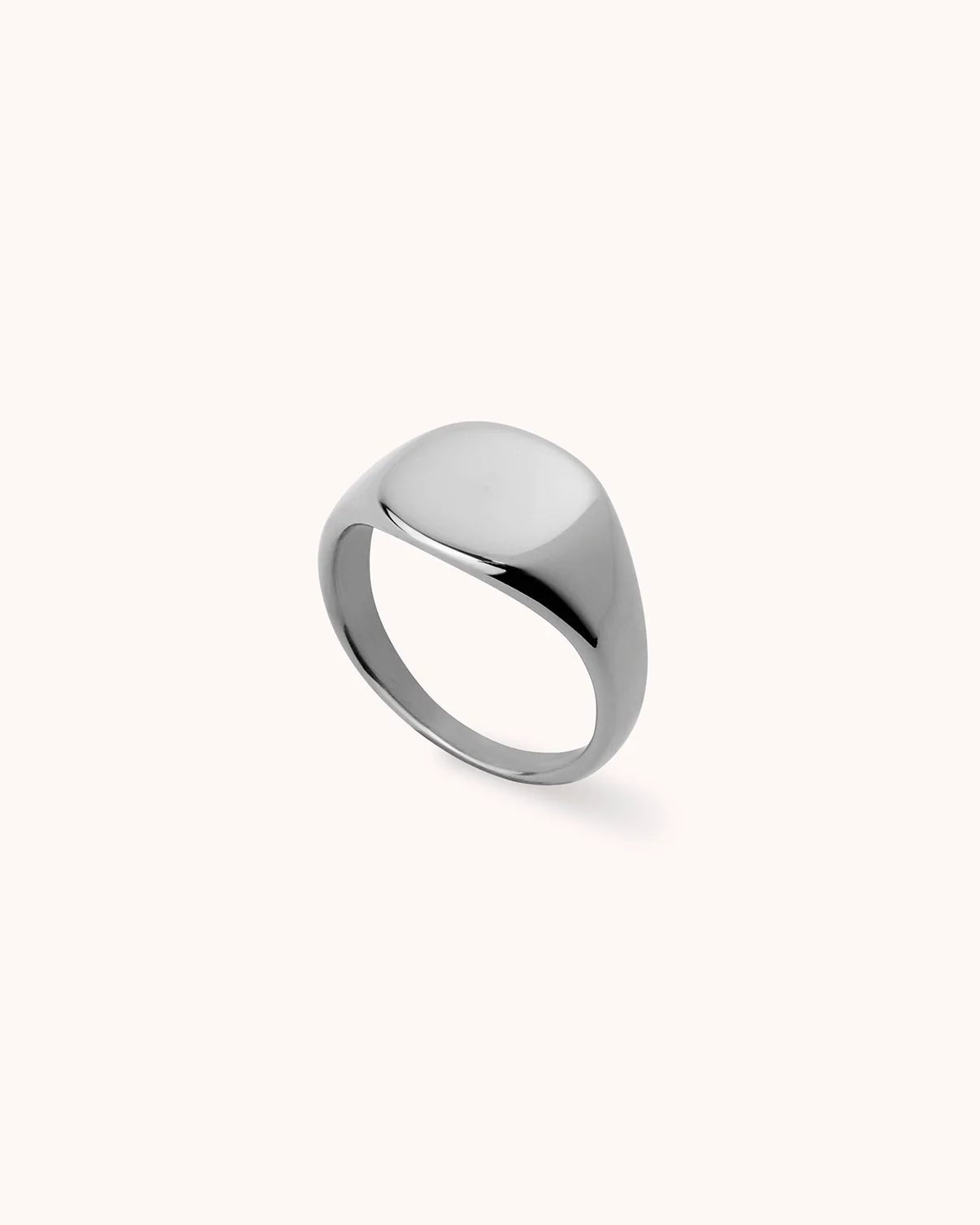 Signet-Style Ring in Silver - Image 3