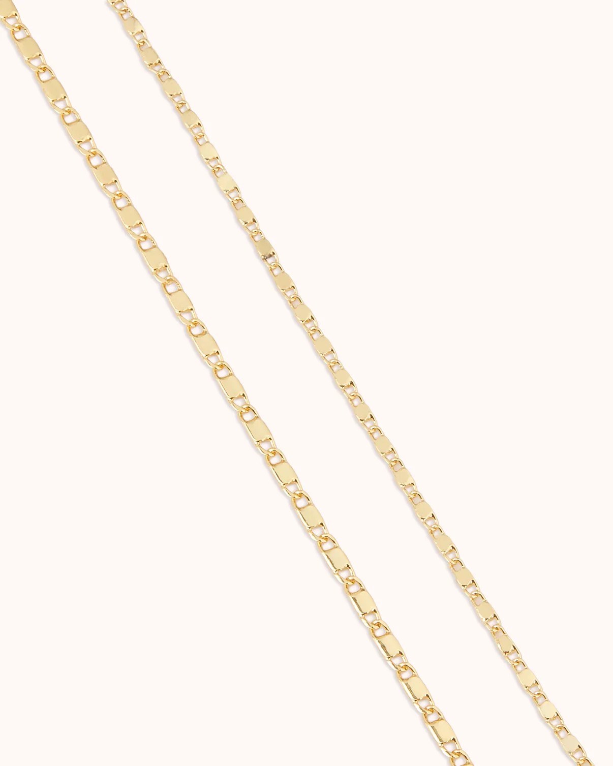 Double Layered Mariner Chain Necklace in Gold - Image 3