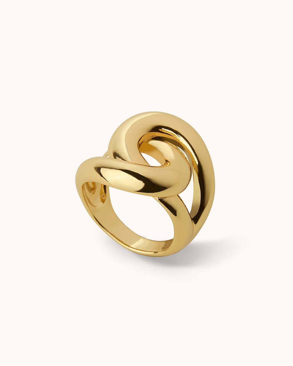 Wrapover Ring in Gold - Image 3