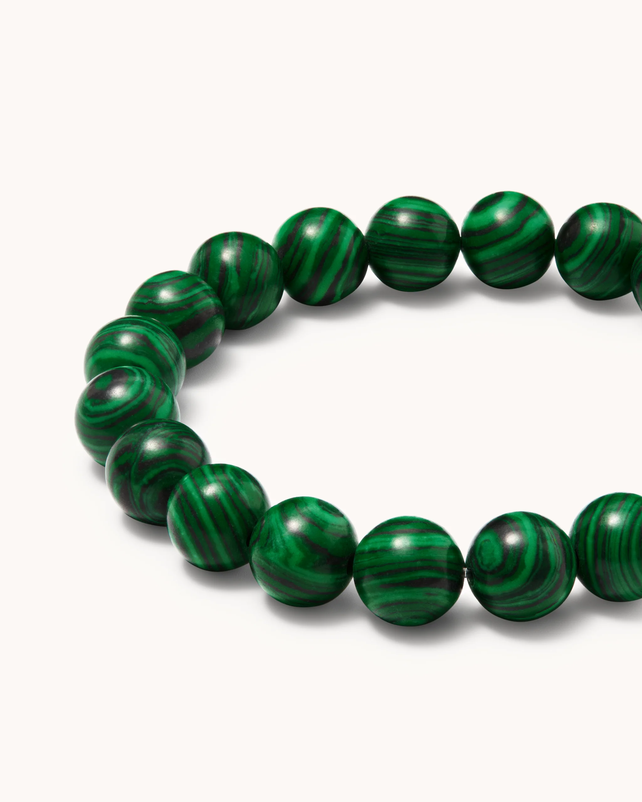 Semi-Precious Beaded Bracelet in Gold - Image 2
